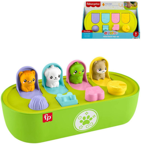 Vyskakovací hračka pro jemnou motoriku Fisher Price