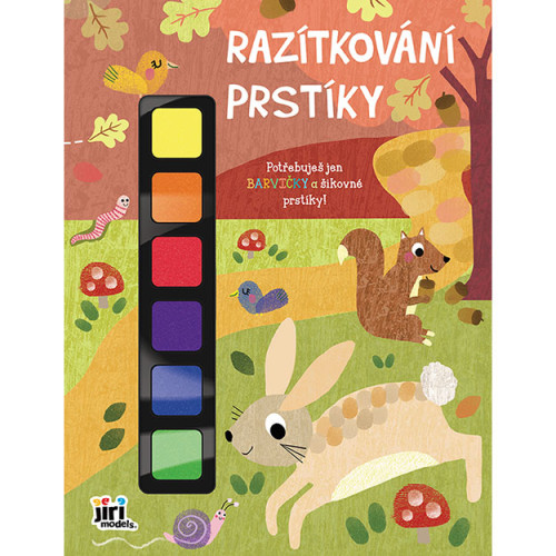 Razítkování prstíky Příroda