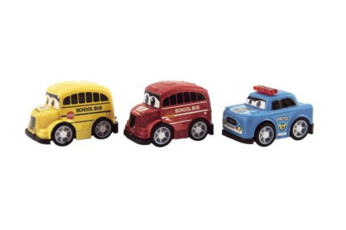 Sada auto mini 5 cm plast 10 ks