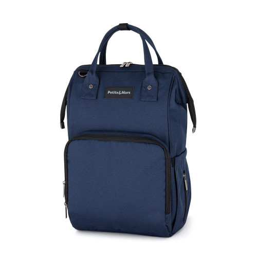 Batoh přebalovací na kočárek Jackob Dark Blue Petite & Mars