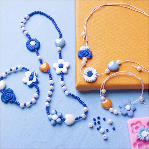 Kreativní sada Mini Craft Kit Jewellery Flowers Creativ Company