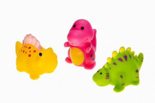 Stříkací dinosaurus 3 ks do vody