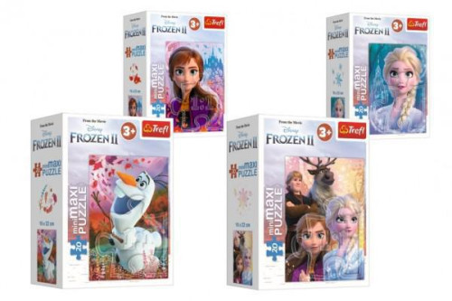 Minipuzzle Maxi 20 dílků Ledové království II/Frozen II