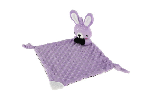 Usínáček babyted kousátko, chrastítko plyš 25x25 cm 0 m+