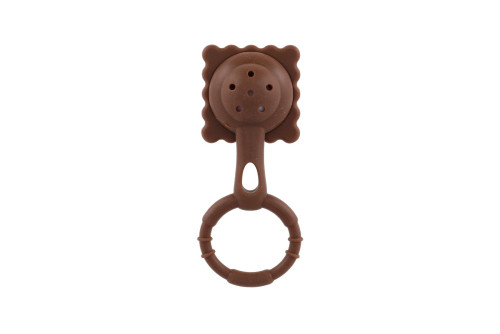Chrastíček keksík silikon 13 x 5 cm Babyted