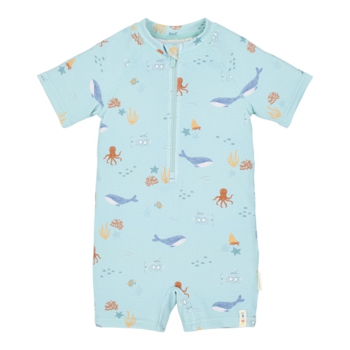 Plavky krátký rukáv Ocean Friends Little Dutch