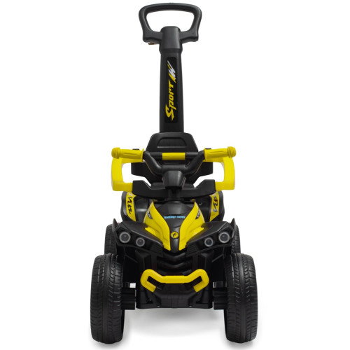 Dětské odrážedlo Baby Mix Mega Prime EVA s vodící tyčí