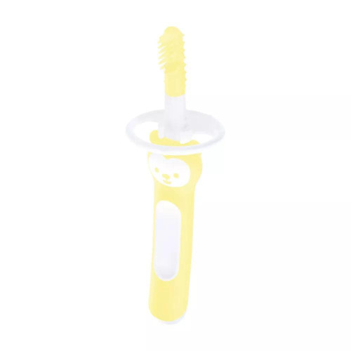Massaging Brush dětský zubní kartáček s bezpečnostním krytem 3 m+ MAM