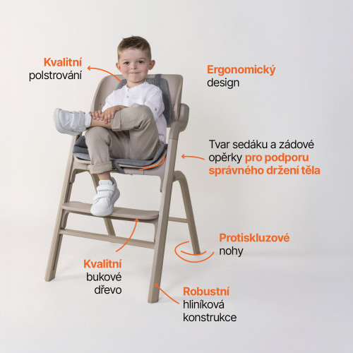 Dětská židlička Inspira Zopa