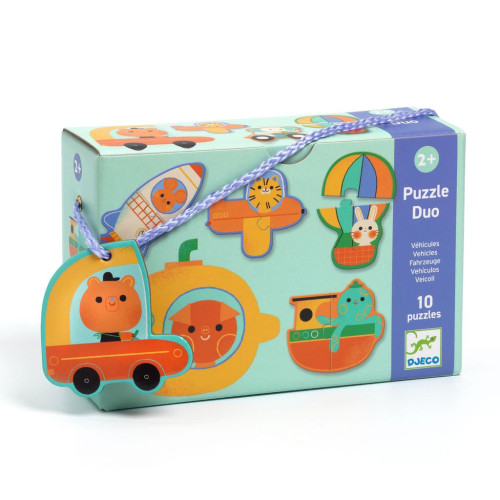 Puzzle Duo - Dopravní prostředky