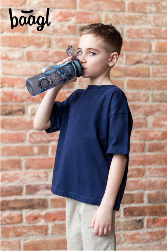 Tritanová láhev na pití Roboti 500 ml Baagl