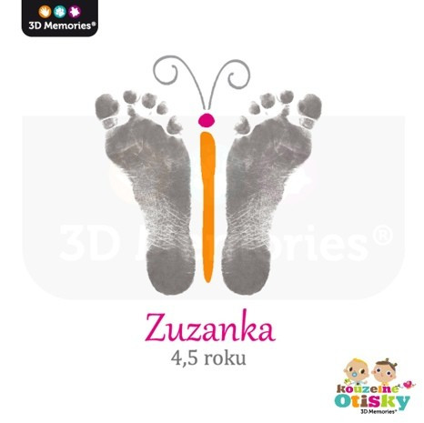 Kouzelné otisky 3D Memories S POTISKEM