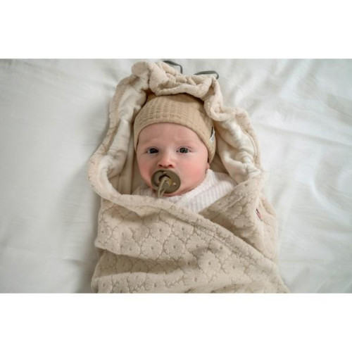 Čepička Beanie Seersucker LODGER Beige