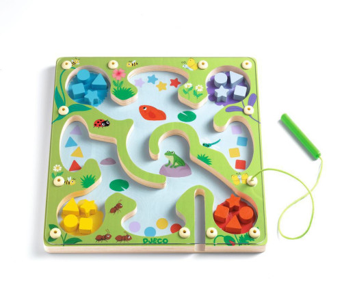 Magnetická hra FrogyMaze Djeco
