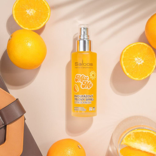 Dvoufázový tělový sprej Citrus Fresh 100 ml Saloos