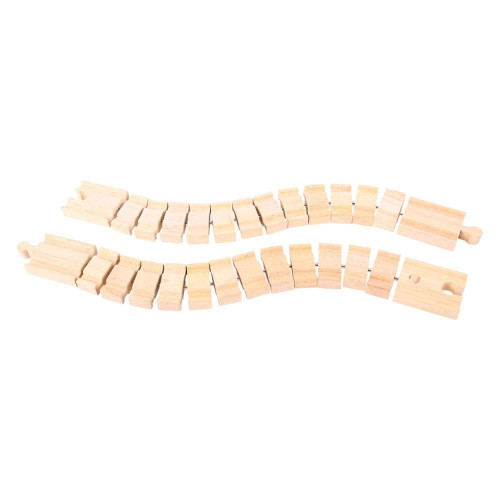 Ohebná kolej 2 kusy Bigjigs Rail