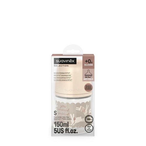 Kojenecká láhev Wonderland New 150 ml Fyziol průtok S Suavinex