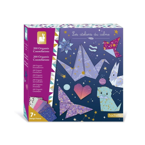 Kreativní sada Origami papírové skládanky 200 ks Janod
