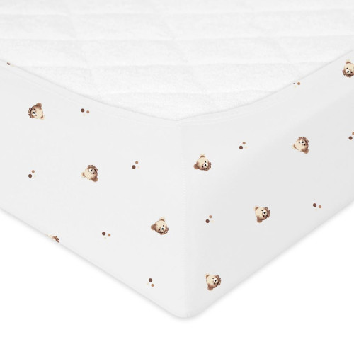 Nepromokavé prostěradlo jersey Print 60 x 120 cm Babymatex