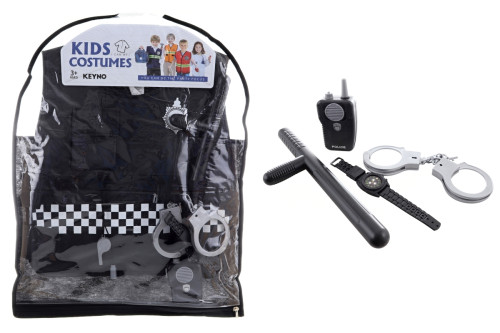 Kostým policie s doplňky