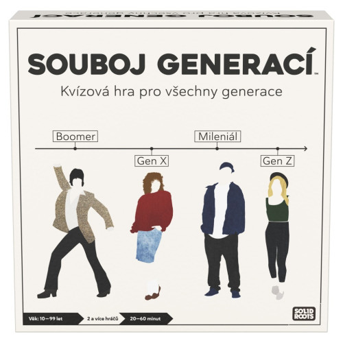 Společenská hra Souboj generací