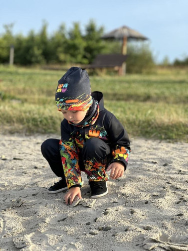 Fleecová čepice dětská Game on Wamu