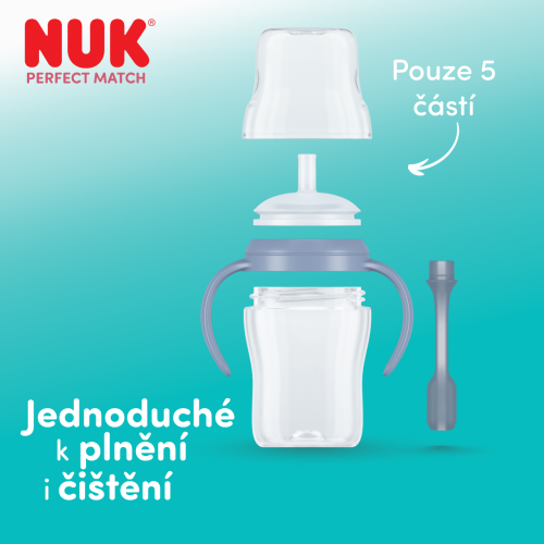 Lahvička na učení Perfect Match s brčkem 150 ml Nuk