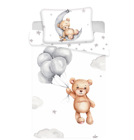 Povlečení do postýlky Medvídek 02 baby 100 x 135, 40 x 60 cm Jerry Fabrics