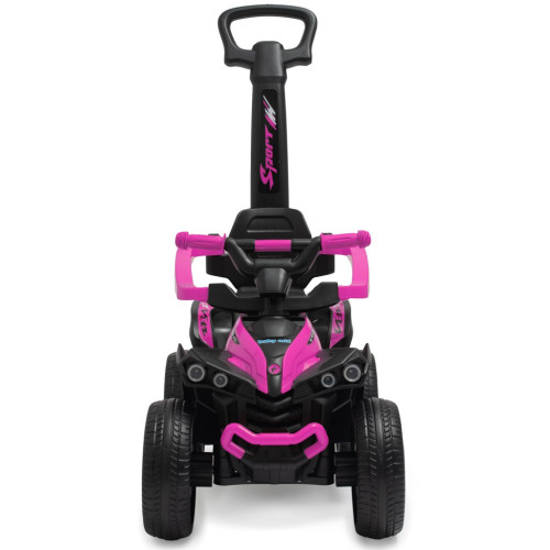 Dětské odrážedlo Baby Mix Mega Prime EVA s vodící tyčí