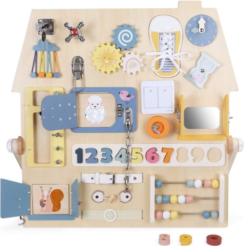 Activity board Senzorická deska Domeček 2Kids Toys