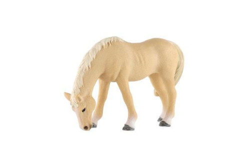 Kůň domácí palomino klisna zooted plast 13 cm