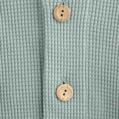 Kojenecký kabátek na knoflíky New Baby Luxury clothing Laura šedý