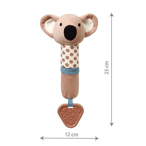 Hračka pískací s kousátkem Koala Charlie 3 m+ Babyono