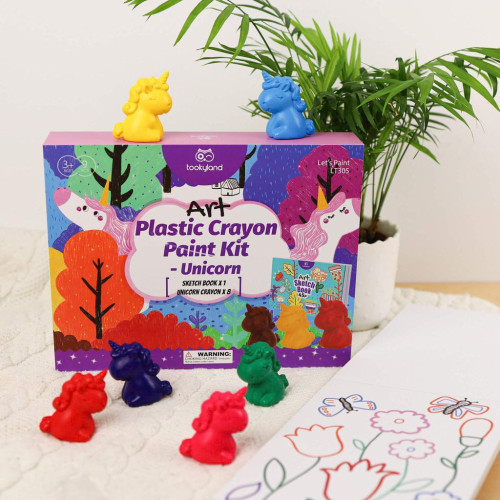 Kreativní sada První voskovky 2 v 1 Dinosaurus Tookyland