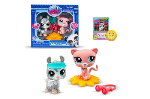 Littlest Pet Shop 2 figurky - 6 druhů
