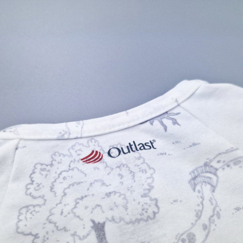 Overal tenký TISK DR Outlast® UV 50+ Bílá louka