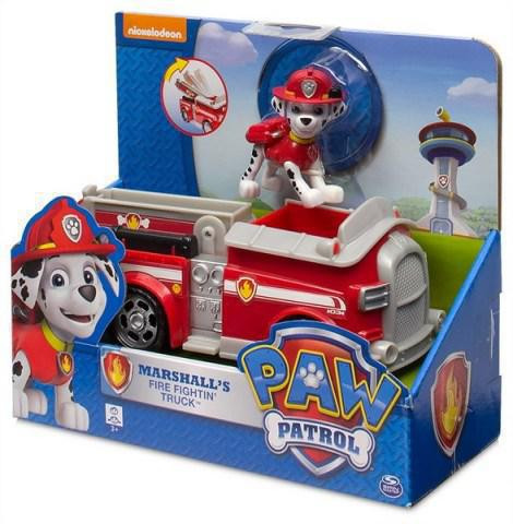 Paw Patrol základní vozidla s figurkou