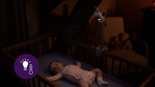 Chytrá chůvička Premium s překladem pláče, sledováním spánku a dýchání Philips Avent
