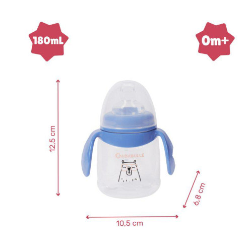 Nekapající hrníček s úchyty 180 ml