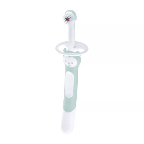 Mam Training Brush - dětský zubní kartáček 5m+ s bezpečnostním krytem