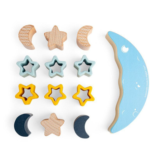 Motorická hra balancující měsíc Bigjigs Toys