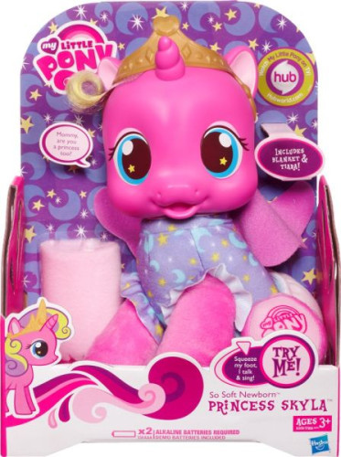 My Little pony Plyšové miminko poníka PRINCESS SKYLA