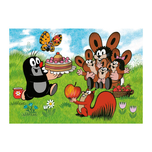 Puzzle maxi Krtek narozeniny 24 dílků Dino