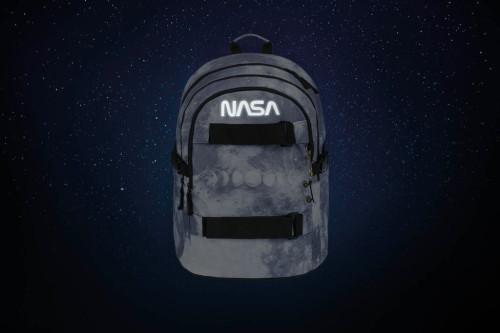 Set 3 Skate NASA Grey: batoh, penál, sáček Baagl