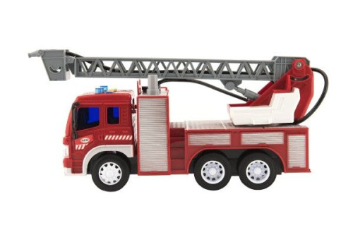 Auto hasiči stříkací vodu 30 cm