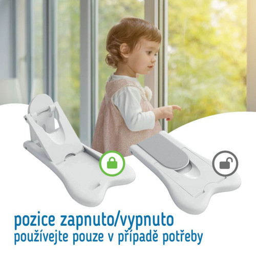 Dětský bezpečnostní zámek na posuvné dveře, 2 ks Sipo