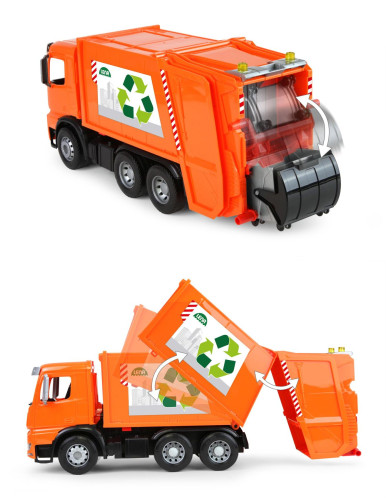 Auto popelář Worxx plast 53 cm Mercedes Arocs