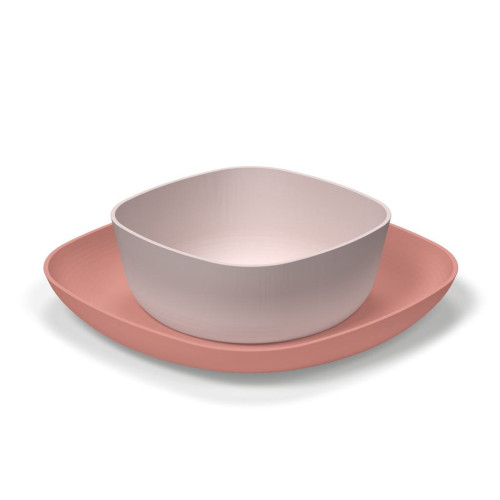 Set jídelní - miska a talíř 12 m+ Chicco
