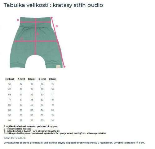 Dětské kraťasy Mořský svět šedé Esito
