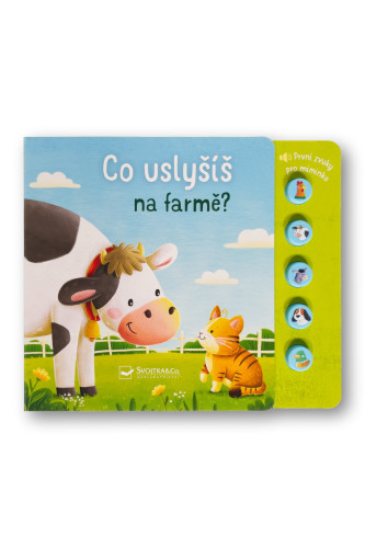 Co uslyšíš na farmě? První zvuky pro miminko Sarah Dietz